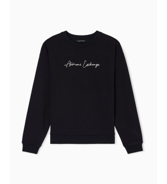 A|X Armani Exchange Felpa nera basica