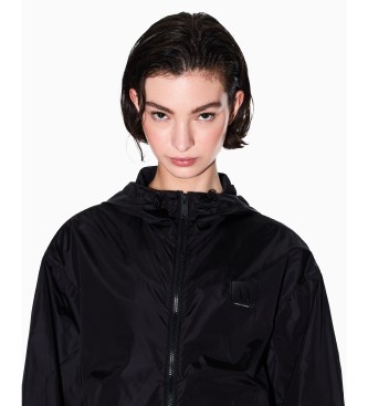 A|X Armani Exchange Windbreaker jacket black