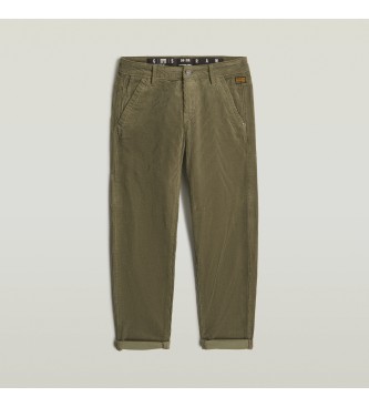 G-Star Pantaloni chino verdi boyfriend di Kate