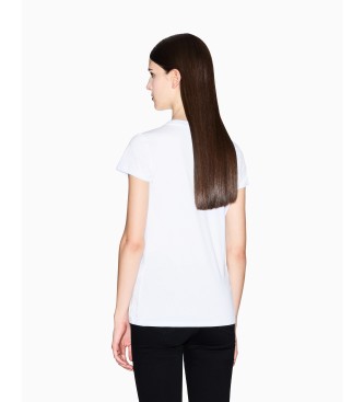 A|X Armani Exchange Camiseta Entallada blanco