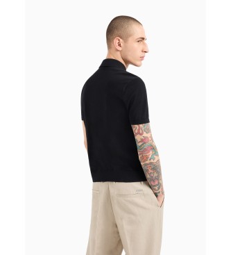 A|X Armani Exchange P�lo de malha preto