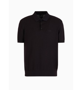A|X Armani Exchange P�lo de malha preto
