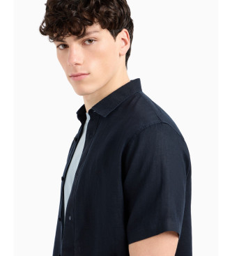 A|X Armani Exchange Navy Casual Shirt