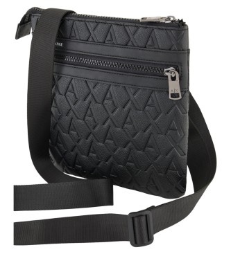 A|X Armani Exchange Logo Integral shoulder bag black