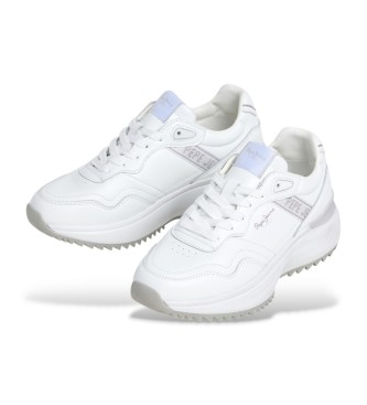 Pepe Jeans Kimi Action leather shoes white