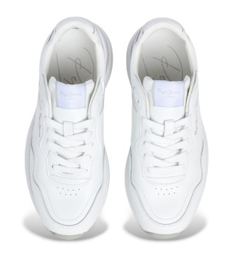 Pepe Jeans Kimi Action leather shoes white