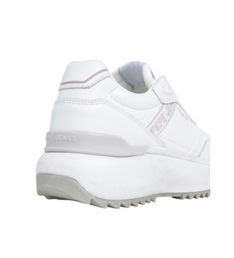 Pepe Jeans Kimi Action leather shoes white