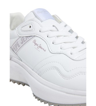 Pepe Jeans Kimi Action leather shoes white