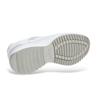 Pepe Jeans Kimi Action leather shoes white