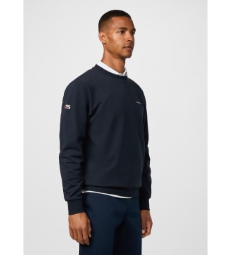 Hackett London Felpa blu navy essenziale