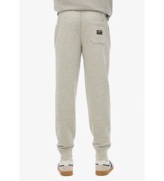 Superdry Pantaloni da jogging grigi essenziali