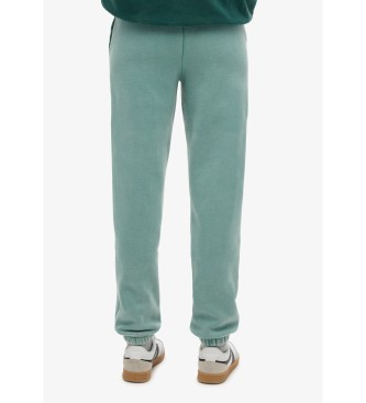 Superdry Pantal�n Jogger de bajos el�sticos con logotipo Essential azul