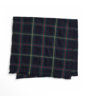 Gant Kasteliran volneni šal mornariške barve