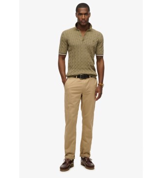 Superdry Polo Texture verde