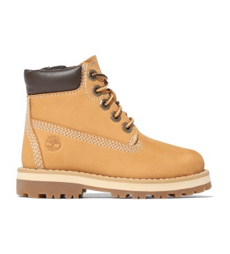 Timberland Bottes � lacets en cuir Courma jaune