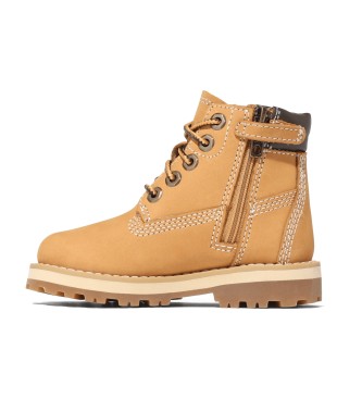 Timberland Bottes � lacets en cuir Courma jaune