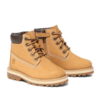 Timberland Bottes � lacets en cuir Courma jaune