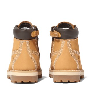 Timberland Bottes � lacets en cuir Courma jaune