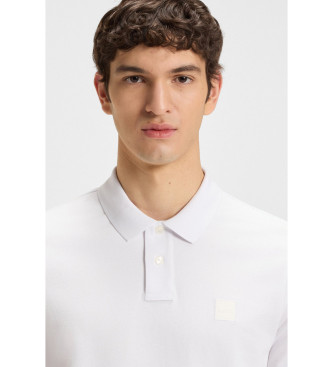 BOSS Polo Reiziger wit