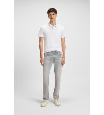 BOSS Polo Reiziger wit