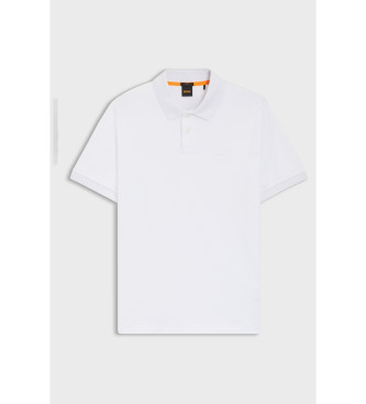BOSS Polo Reiziger wit