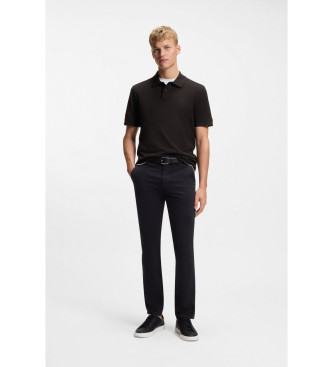 BOSS Prime poloshirt zwart