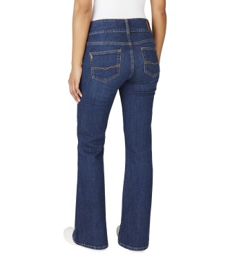 Pepe Jeans Dżinsy Flare Venus niebieskie