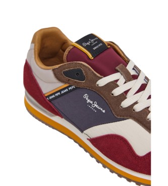 Pepe Jeans Chaussures en cuir multicolore London Link