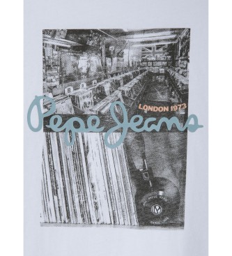 Pepe Jeans Camiseta Wilbert blanco