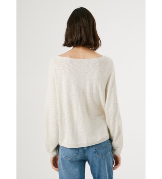 Pepe Jeans Pulover Candela bela