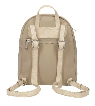 Pepe Jeans Zaino beige Jana 25cm