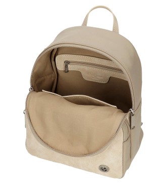 Pepe Jeans Zaino beige Jana 25cm
