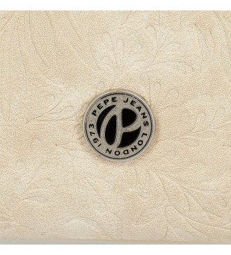 Pepe Jeans Zaino beige Jana 25cm
