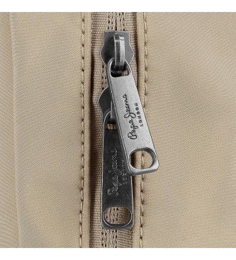 Pepe Jeans Zaino beige Jana 25cm