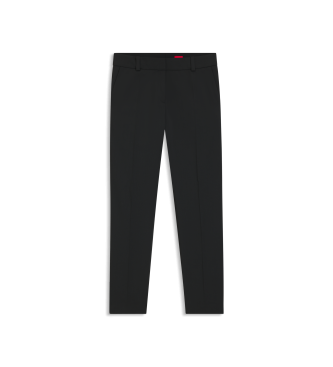 HUGO Pantaloni neri Hetana