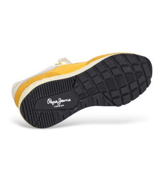 Pepe Jeans Sneakers Marlon Divided in pelle gialla
