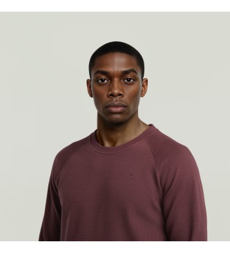 G-Star Granatfarbener Jirgi-Pullover