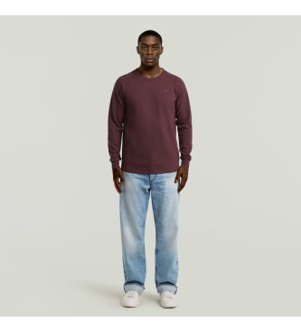 G-Star Granatfarbener Jirgi-Pullover