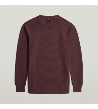 G-Star Granatfarbener Jirgi-Pullover