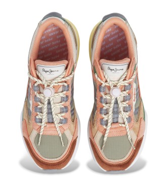 Pepe Jeans Darren Trek L�der Sneakers flerfarvet