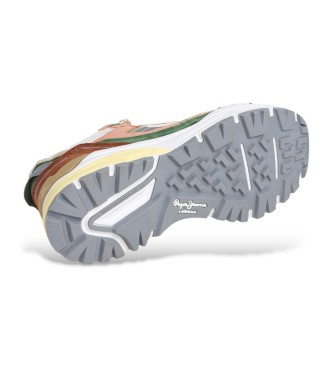 Pepe Jeans Darren Trek L�der Sneakers flerfarvet