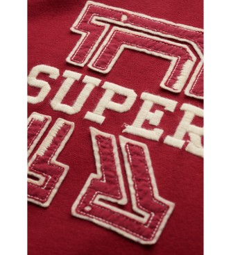 Superdry Athletic Essentials Sweatshirt rood