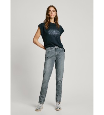 Pepe Jeans Dżinsy w fioletowo-szarym kolorze