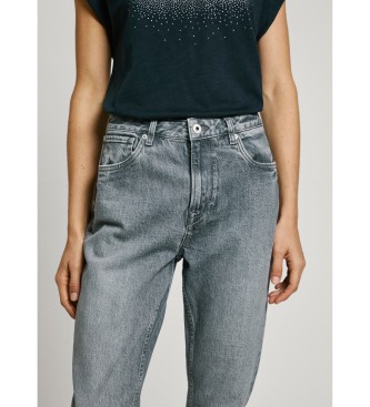 Pepe Jeans Dżinsy w fioletowo-szarym kolorze