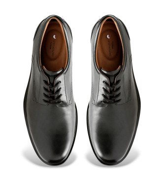 Clarks Leather Shoes Un Aldric Lace black