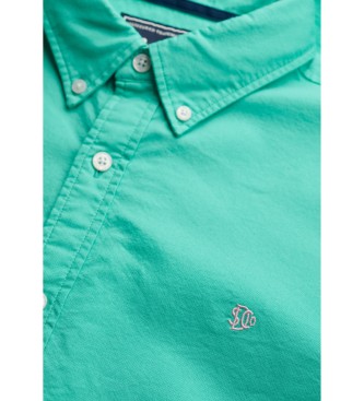 Superdry Camisa Classic Oxford turquesa
