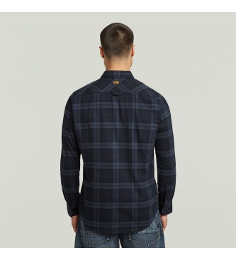 G-Star Skjorte Bristum 2.0 Slim navy