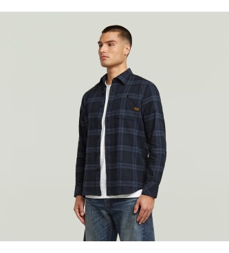 G-Star Skjorte Bristum 2.0 Slim navy