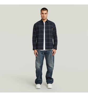 G-Star Skjorte Bristum 2.0 Slim navy