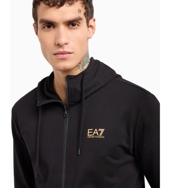 EA7 Tuta nera Core Identity